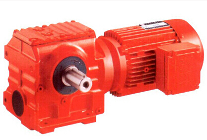 S series helical gear worm reducer
