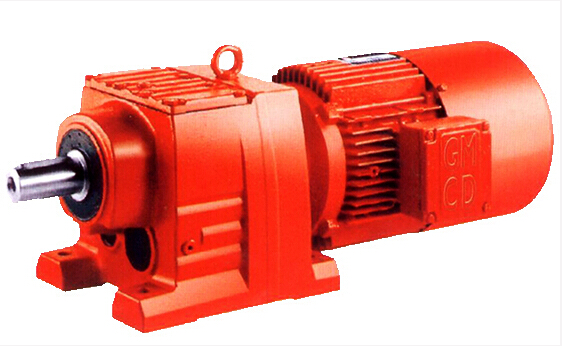 R series helical gear reducer
