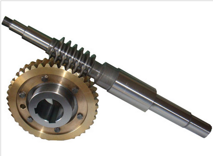 Two enveloping worm gear pair (hourglass worm gearing)